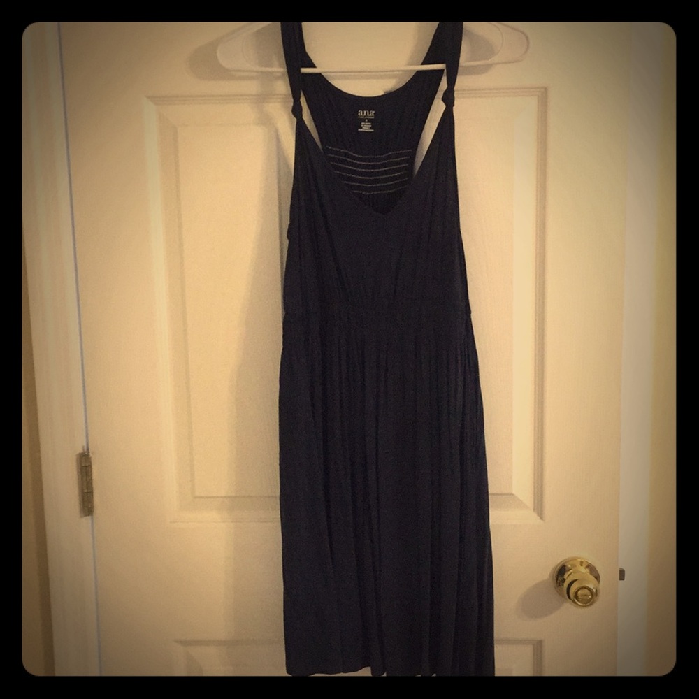 Navy knit sundress